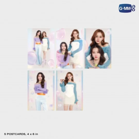 VIEWMIM MINI PHOTOSET  BLUSH BLOSSOM FAN FEST