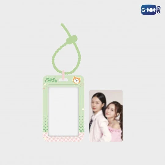 MUVMUV CHARACTER CARD HOLDER WITH MILKLOVE PHOTOCARD