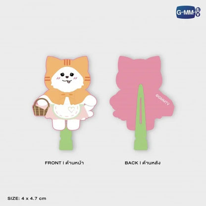 MUVMUV FLORA BASKET RUBBER HAIR CLIP
