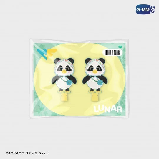 LUNAR BLOSSOM RUBBER HAIR CLIP
