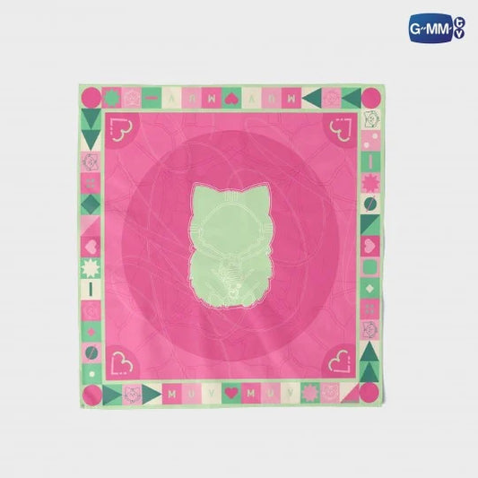 MILKLOVE BANDANA | BLUSH BLOSSOM FAN FEST