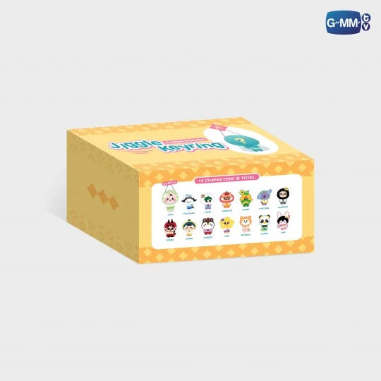 FANDOM CHARACTER JIGGLE KEYRINGS (BOX A) | WHOLE SET