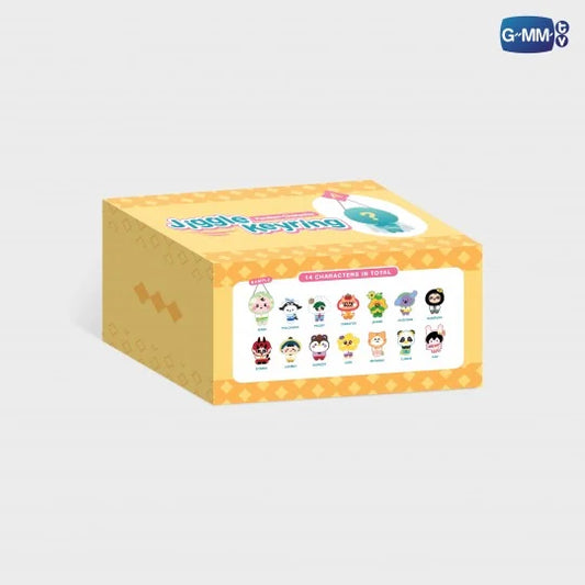 FANDOM CHARACTER JIGGLE KEYRINGS (BOX A) | WHOLE SET