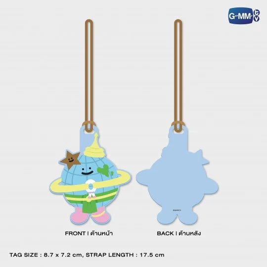 MR. SATURNWORLD CHARACTER RUBBER TAG