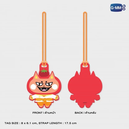 TOMAFOX CHARACTER RUBBER TAG