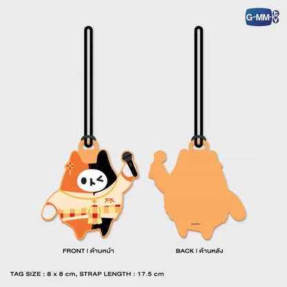 YUZU MUMU CHARACTER RUBBER TAG