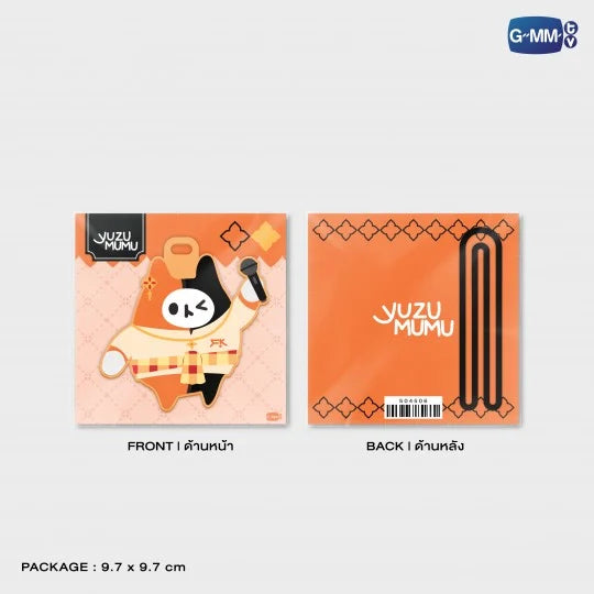 YUZU MUMU CHARACTER RUBBER TAG
