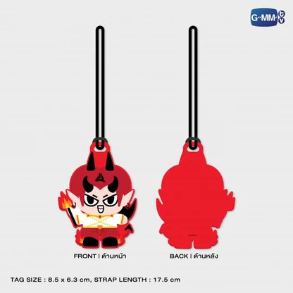 DOMIIA CHARACTER RUBBER TAG