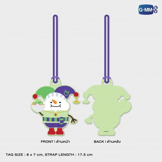 MOMO CHARACTER RUBBER TAG