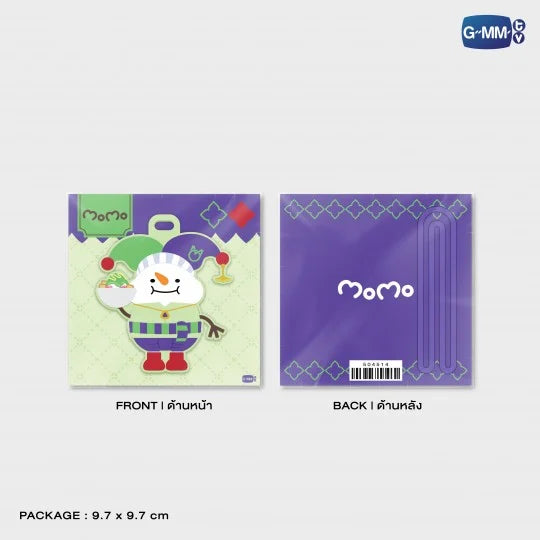 MOMO CHARACTER RUBBER TAG