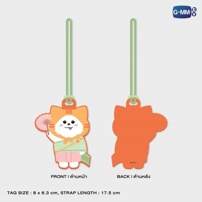 MUVMUV CHARACTER RUBBER TAG