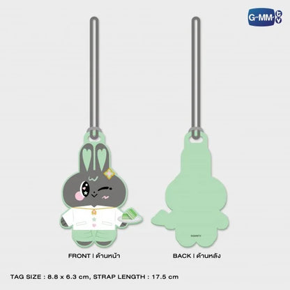 METAA CHARACTER RUBBER TAG