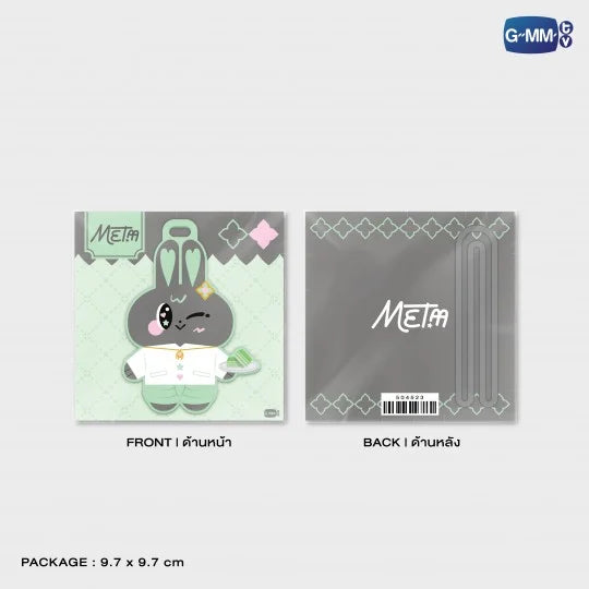 METAA CHARACTER RUBBER TAG