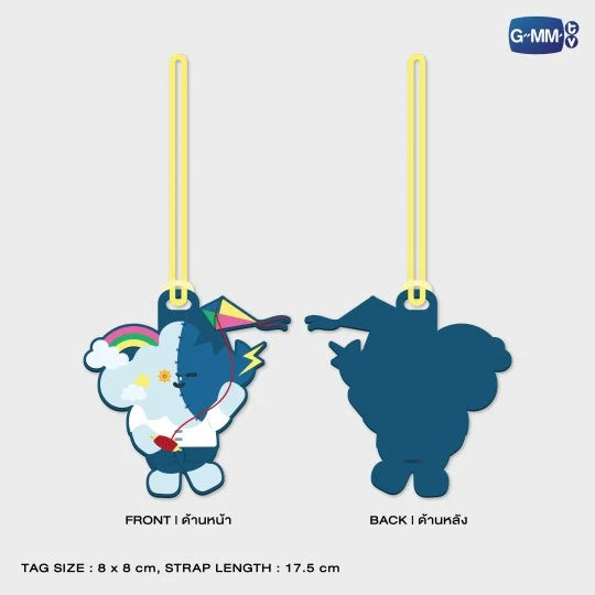 SMYLE CHARACTER RUBBER TAG