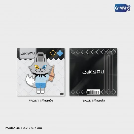 LYKYOU CHARACTER RUBBER TAG