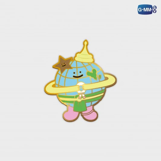 MR. SATURNWORLD CHARACTER PIN