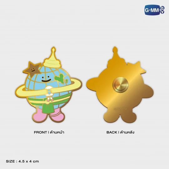 MR. SATURNWORLD CHARACTER PIN