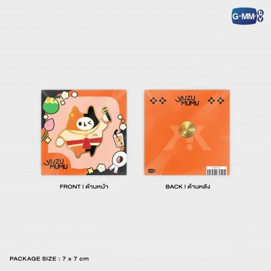 YUZU MUMU CHARACTER PIN