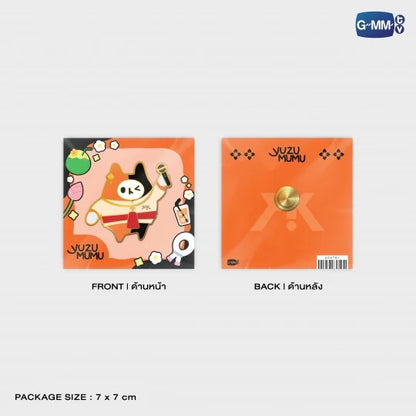 YUZU MUMU CHARACTER PIN