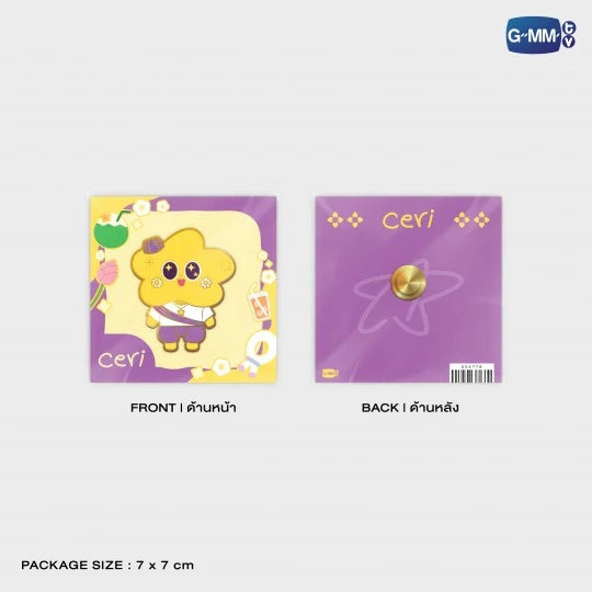 CERI CHARACTER PIN