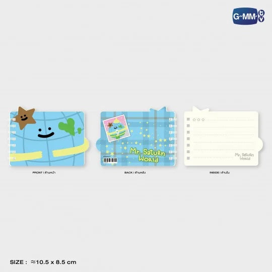 MR. SATURNWORLD POCKET NOTE