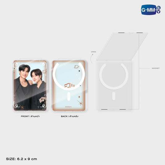 ACRYLIC MAGNETIC CARD HOLDER