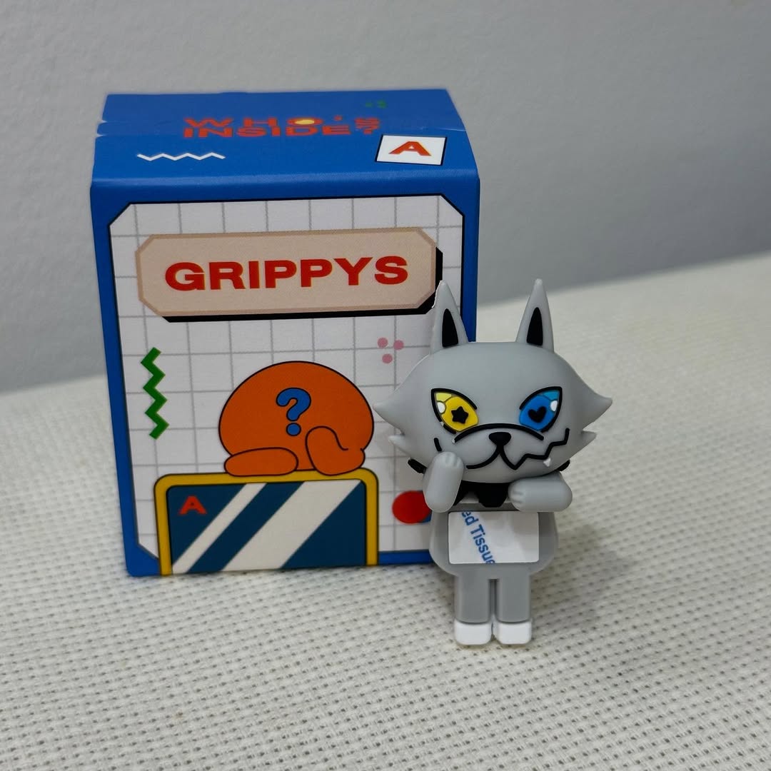 FANDOM CHARACTER GRIPPYS (BOX A) | COMPARTIDO