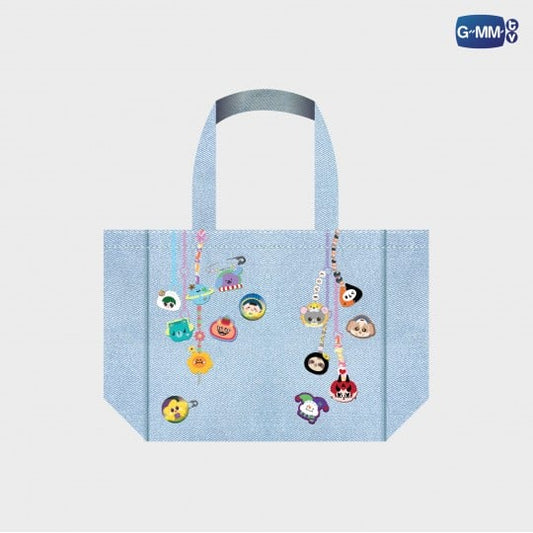 FANDOM CHARACTER CHARM ILLUSION TOTE BAG