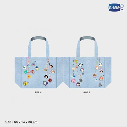 FANDOM CHARACTER CHARM ILLUSION TOTE BAG
