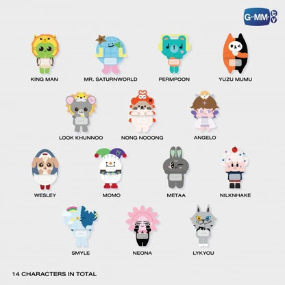 FANDOM CHARACTER GRIPPYS (BOX B) | WHOLE SET