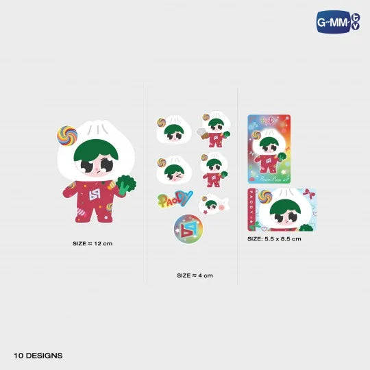 PAODY STICKER SET