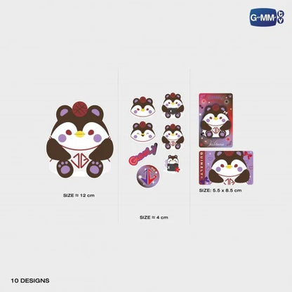 GUINZLY STICKER SET