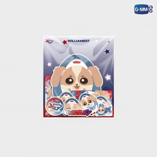 WESLEY STICKER SET
