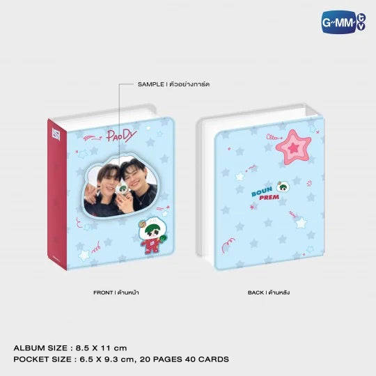 PAODY CHARACTER COLLECTIBLE CARD ALBUM