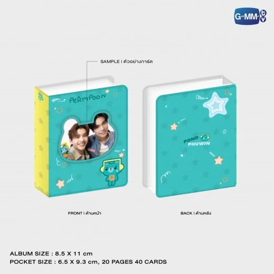PERMPOON CHARACTER COLLECTIBLE CARD ALBUM
