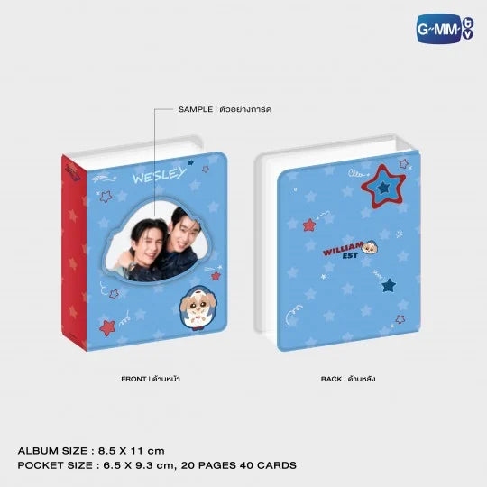 WESLEY CHARACTER COLLECTIBLE CARD ALBUM