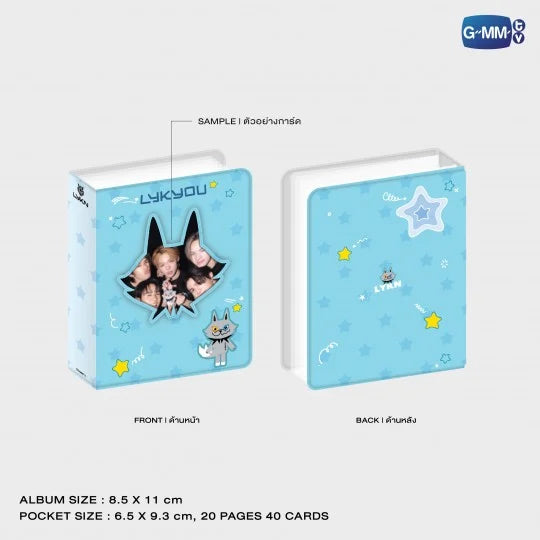 LYKYOU CHARACTER COLLECTIBLE CARD ALBUM