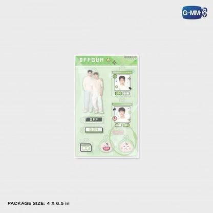 OFFGUN CUSTOMIZABLE ACRYLIC KEYCHAIN