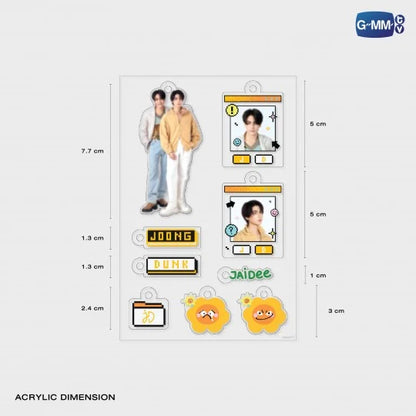JOONGDUNK CUSTOMIZABLE ACRYLIC KEYCHAIN