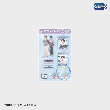 JIMMYSEA CUSTOMIZABLE ACRYLIC KEYCHAIN
