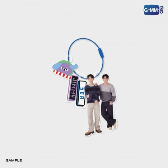 JIMMYSEA CUSTOMIZABLE ACRYLIC KEYCHAIN