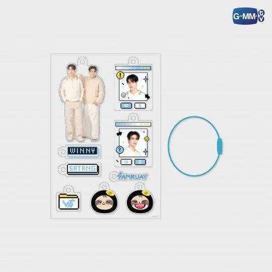 WINNYSATANG CUSTOMIZABLE ACRYLIC KEYCHAIN