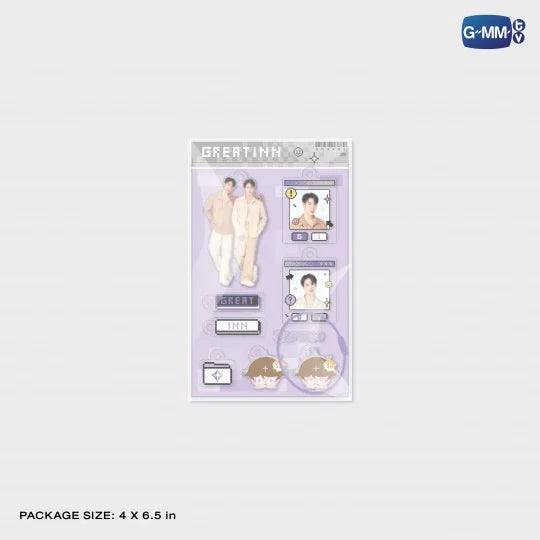 GREATINN CUSTOMIZABLE ACRYLIC KEYCHAIN