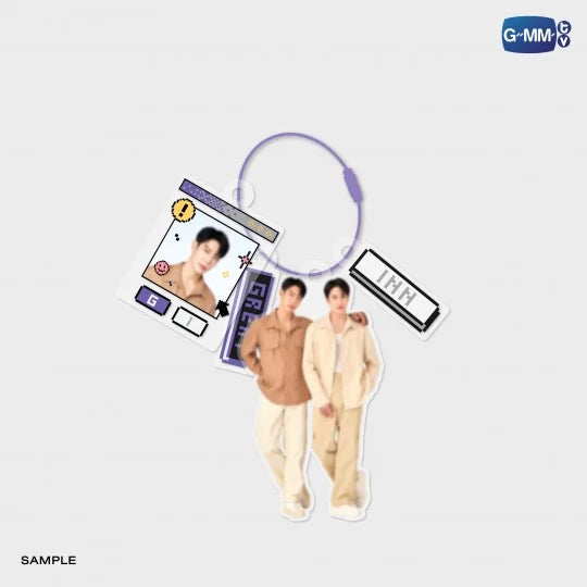 GREATINN CUSTOMIZABLE ACRYLIC KEYCHAIN