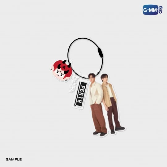 PERTHSANTA CUSTOMIZABLE ACRYLIC KEYCHAIN
