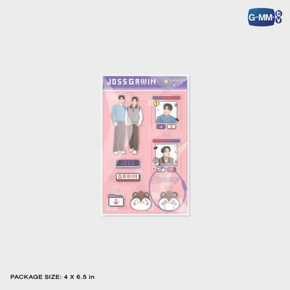 JOSSGAWIN CUSTOMIZABLE ACRYLIC KEYCHAIN