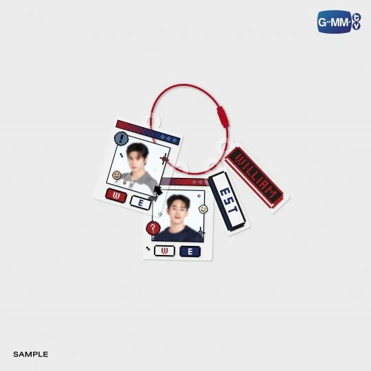 WILLIAMEST CUSTOMIZABLE ACRYLIC KEYCHAIN