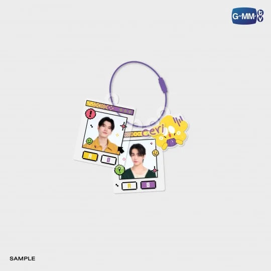 AOUBOOM CUSTOMIZABLE ACRYLIC KEYCHAIN