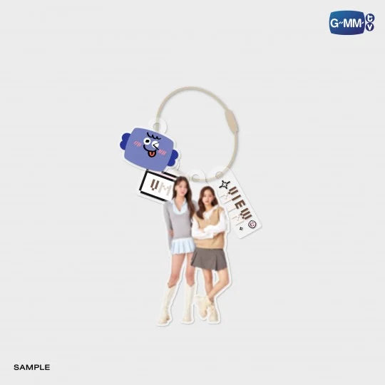 VIEWMIM CUSTOMIZABLE ACRYLIC KEYCHAIN