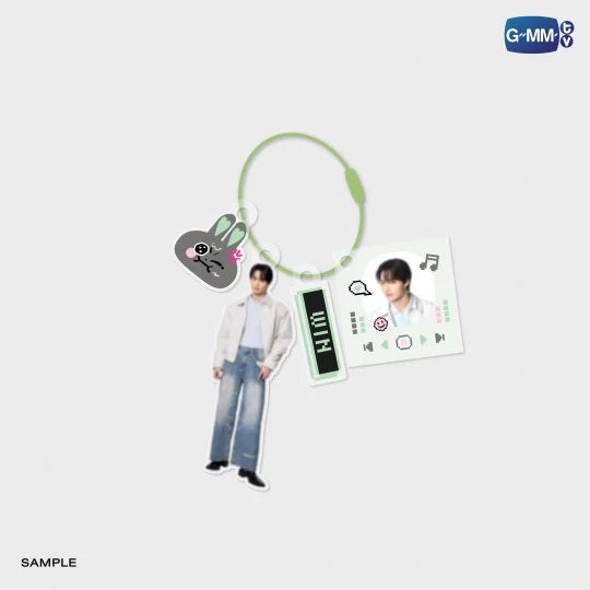 WIN CUSTOMIZABLE ACRYLIC KEYCHAIN